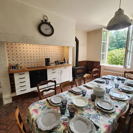 Authentique De Campagne - Grande Maison Familiale Avec Jardin - Cote D'albatre Semesterbostad *