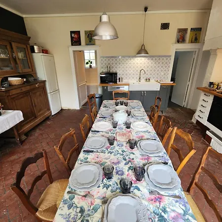 Authentique De Campagne - Grande Maison Familiale Avec Jardin - Cote D'albatre Semesterbostad *