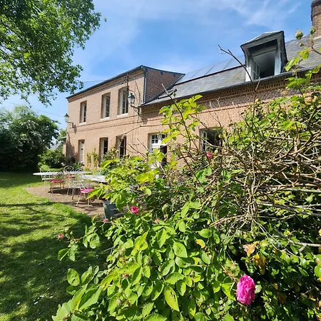 Authentique De Campagne - Grande Maison Familiale Avec Jardin - Cote D'albatre Semesterbostad Saint-Vaast-Dieppedalle