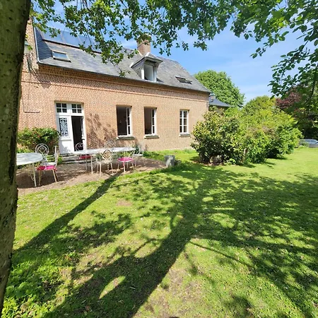 Semesterbostad Authentique De Campagne - Grande Maison Familiale Avec Jardin - Cote D'albatre