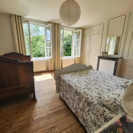 Maison d'hôtes Authentique De Campagne - Grande Maison Familiale Avec Jardin - Cote D'albatre Saint-Vaast-Dieppedalle