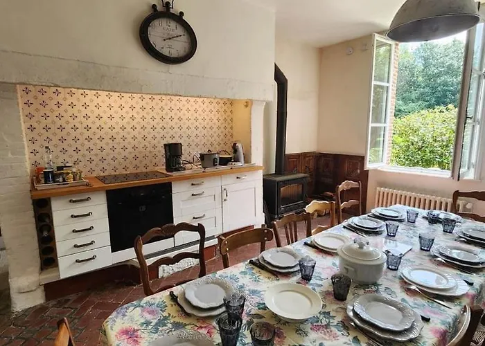 Authentique De Campagne - Grande Maison Familiale Avec Jardin - Cote D'albatre Saint-Vaast-Dieppedalle