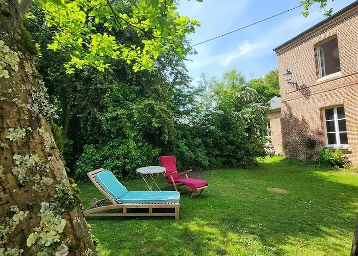 Authentique De Campagne - Grande Maison Familiale Avec Jardin - Cote D'albatre Guest house